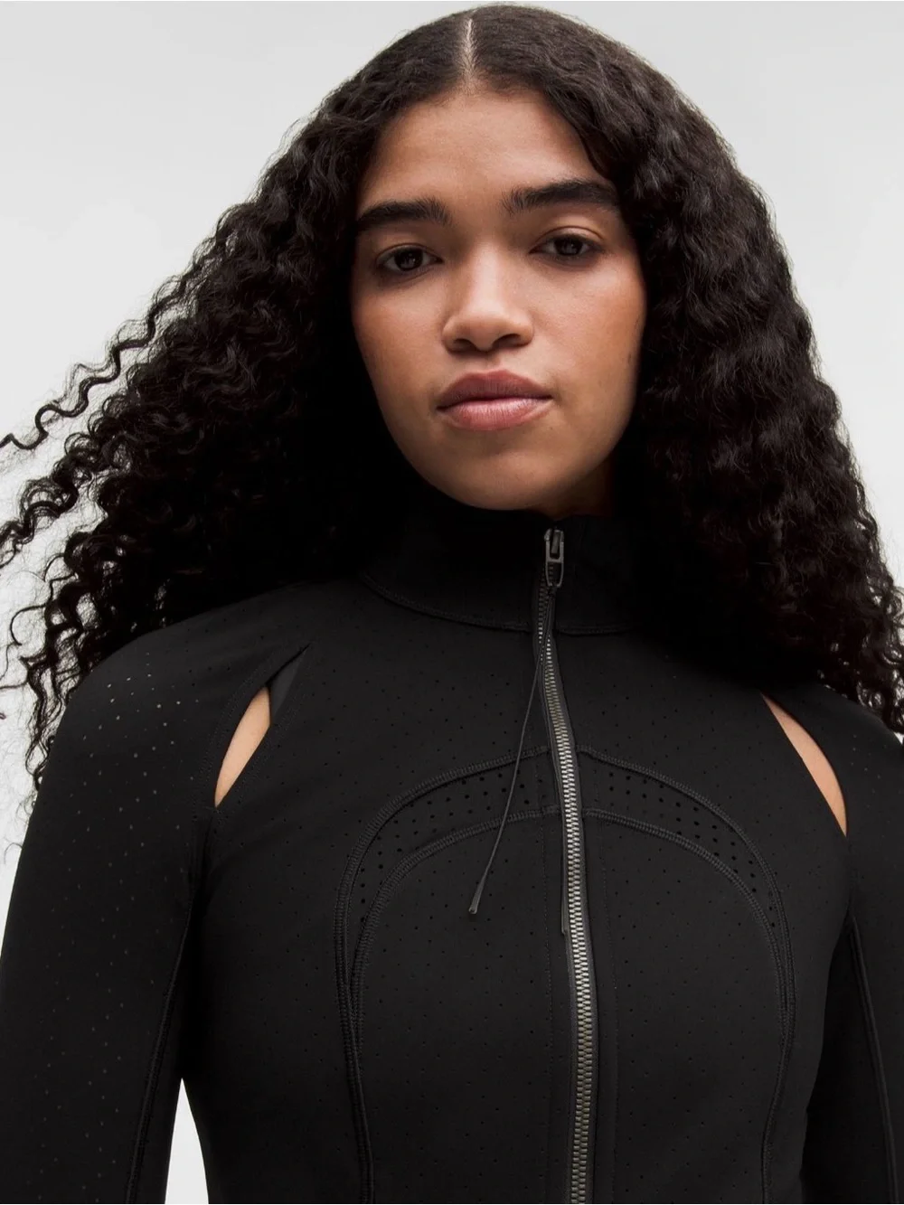 Lululemon Women Perforated Define Jacket *SLNSH, Black, Size 4